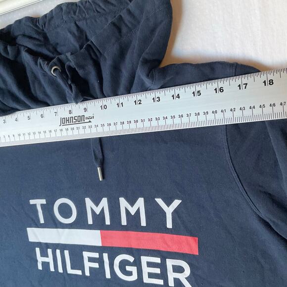 Tommy Hilfiger Sport Women’s Long Sleeve Turtleneck Sweatshirt size XL, Blue - Picture 2 of 10